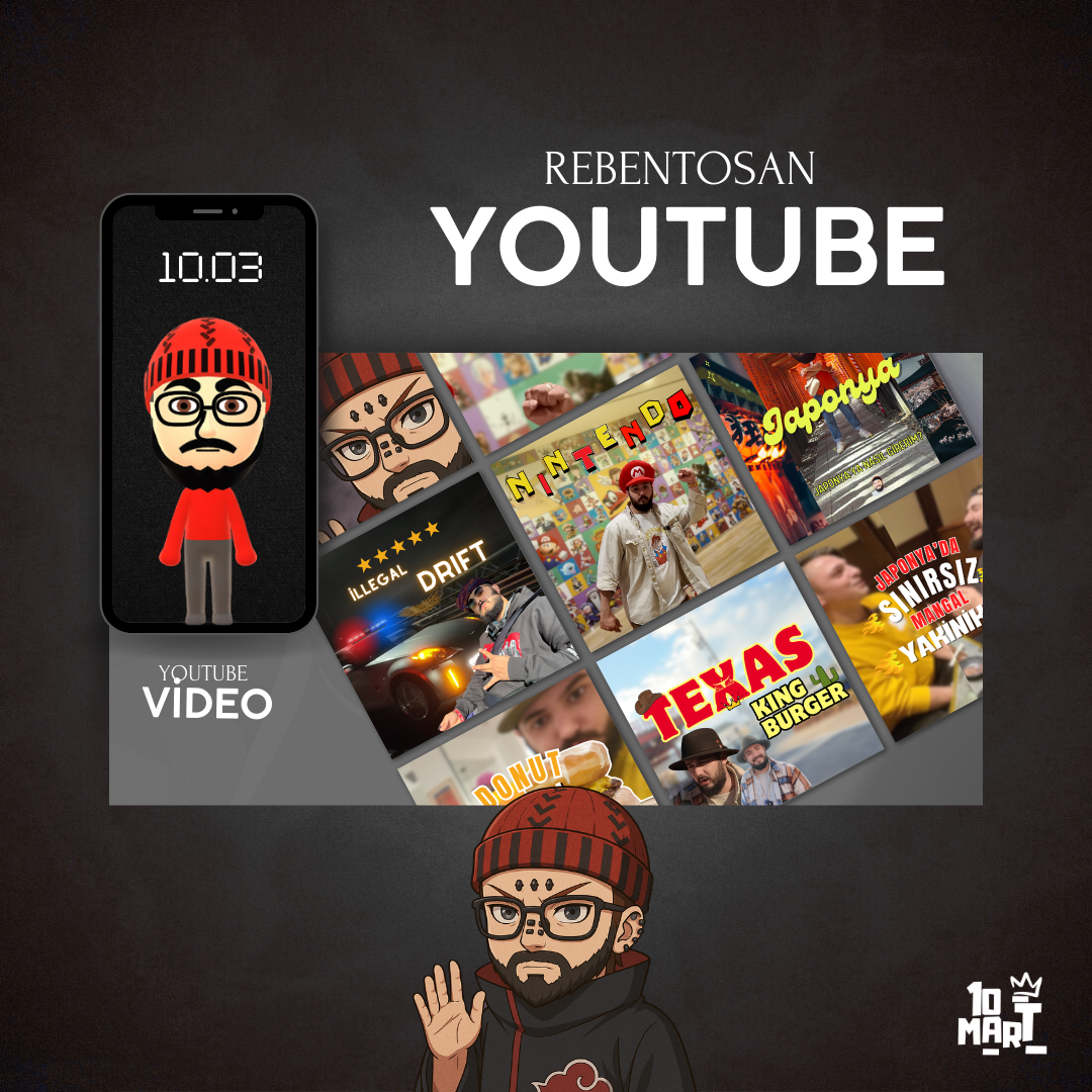 Rebentosan – YouTube Kanal Yönetimi