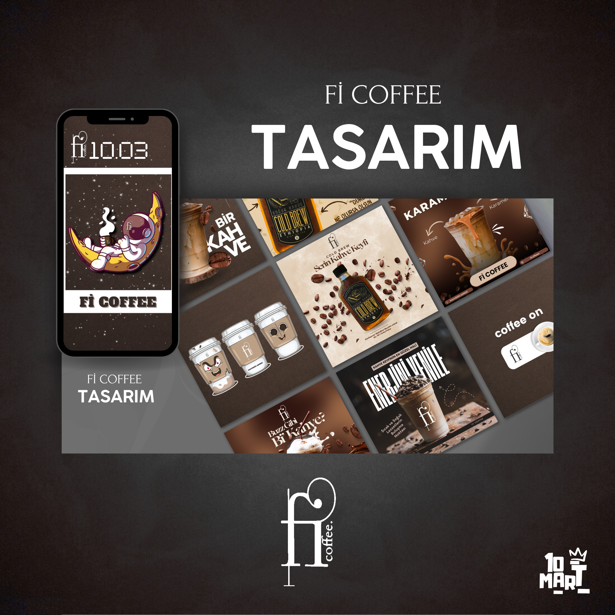 Fi Coffee – Ambalaj ve Sosyal Medya